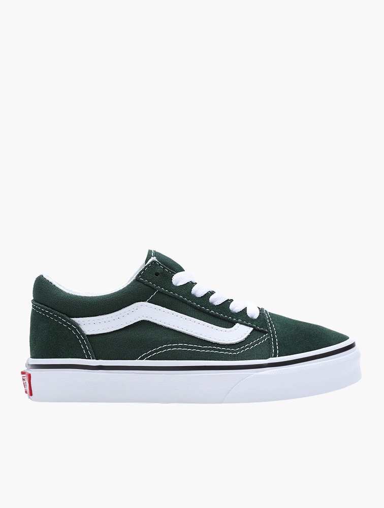 All green old skool vans best sale